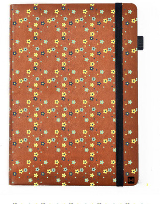 

Hamee A5 Notebook(Designer Printed PU Leather Undated A5 Notebook Planner, Tan)