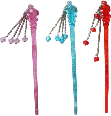 

Yashasvi combo of juda sticks Bun Stick(Multicolor)