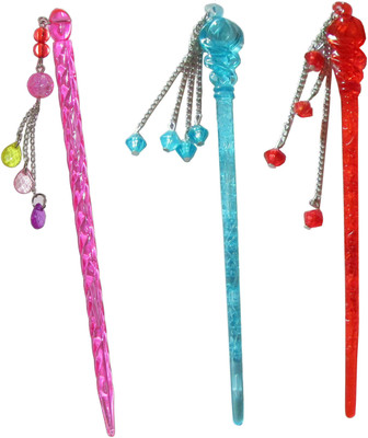 

niyano combo of juda sticks Bun Stick(Multicolor)