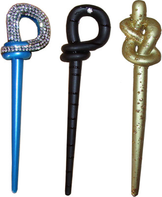 

Vatsalya Creation combo of juda sticks Bun Stick(Multicolor)