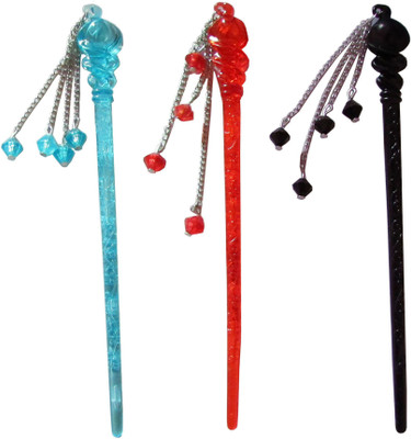 

Yashasvi combo of juda sticks Bun Stick(Multicolor)