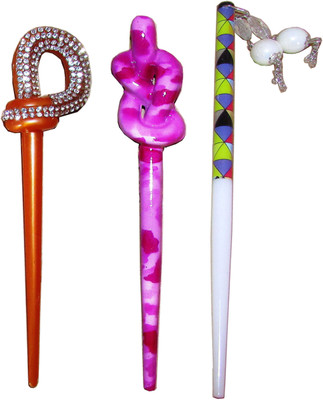 

Vatsalya Creation combo of juda sticks Bun Stick(Multicolor)