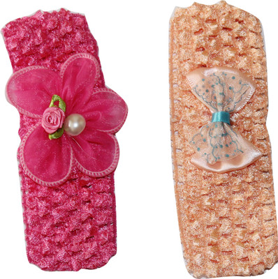 

sagunya Stylish soft elastic Hair Band(Pink)