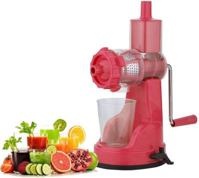 

VR Smart Fruit & Vegetable Plastic, Steel Hand Juicer(Pink Pack of 1)