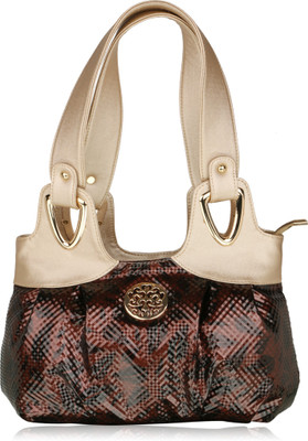 

SkinOutfit Hand-held Bag(Brown)