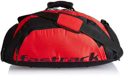 Fastrack Hand-held Bag(Red, Black), Black;red