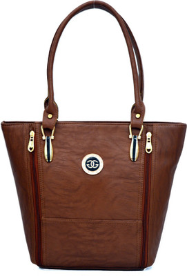 

Aginos Hand-held Bag(Brown)