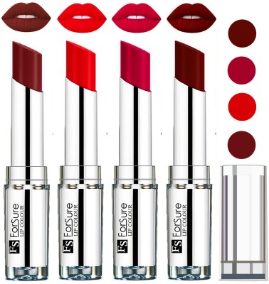 

Forsure Hot Red,Magenta,Maroon,Wine VELVET MATTE LIPSTICK(Hot Red,Magenta,Maroon,Wine)