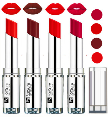 

Forsure Hot Red,Magenta,Orange,Wine VELVET MATTE LIPSTICK(Hot Red,Magenta,Orange,Wine, 16 g)