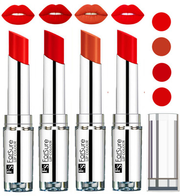 

Forsure Brick Nude,Hot Red,Romantic Red,Orange VELVET MATTE LIPSTICK(Brick Nude,Hot Red,Romantic Red,Orange)