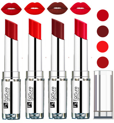 

Forsure Orange,Wine,Ruby Red,Sweet Red VELVET MATTE LIPSTICK(Orange,Wine,Ruby Red,Sweet Red)