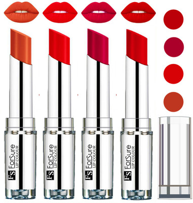 

Forsure Romantic Red,Brick Nude,Magenta VELVET MATTE LIPSTICK(Romantic Red,Brick Nude,Magenta)