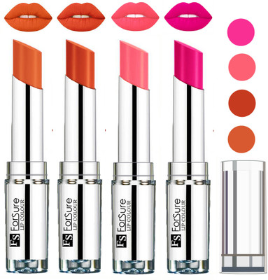 

Forsure Rose Pink,Peach,Nude,Brick Nude VELVET MATTE LIPSTICK(Rose Pink,Peach,Nude,Brick Nude)