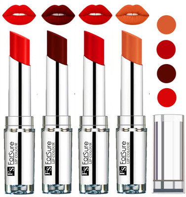 

Forsure Nude,Maroon,Romantic Red,Orange VELVET MATTE LIPSTICK(Nude,Maroon,Romantic Red,Orange)