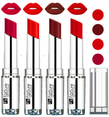 

Forsure Romantic Red,Orange,Wine,Magenta VELVET MATTE LIPSTICK(Romantic Red,Orange,Wine,Magenta)
