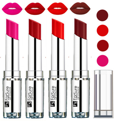 

Forsure Orange,Wine,Rose Pink,Sweet Red VELVET MATTE LIPSTICK(Orange,Wine,Rose Pink,Sweet Red)