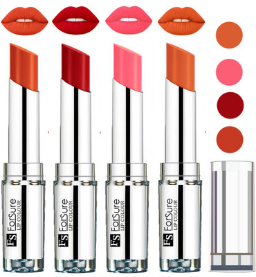 

Forsure Nude,Sweet Red,Peach,Brick Nude VELVET MATTE LIPSTICK(Nude,Sweet Red,Peach,Brick Nude)