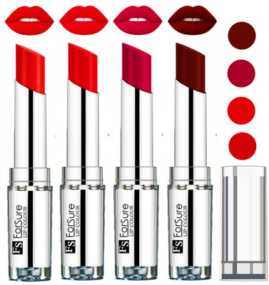 

Forsure Hot Red,Magenta,Maroon,Orange VELVET MATTE LIPSTICK(Hot Red,Magenta,Maroon,Orange, 16 g)