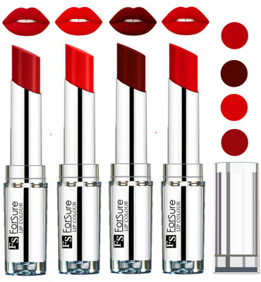 

Forsure Maroon,Romantic Red,Orange,Sweet Red VELVET MATTE LIPSTICK(Maroon,Romantic Red,Orange,Sweet Red)