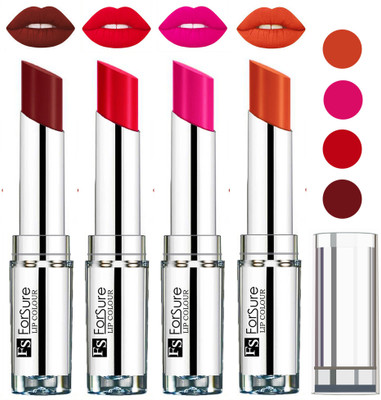 

Forsure Brick Nude,Wine,Ruby Red,Rose Pink VELVET MATTE LIPSTICK(Brick Nude,Wine,Ruby Red,Rose Pink)
