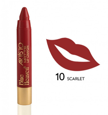

Blue Heaven Artisto Velvet Matte Lip Crayon - 10 Scarlet(scarlet)
