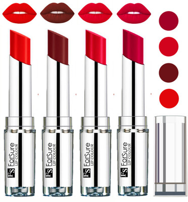 

Forsure Magenta,Orange,Wine,Ruby Red VELVET MATTE LIPSTICK(Magenta,Orange,Wine,Ruby Red)