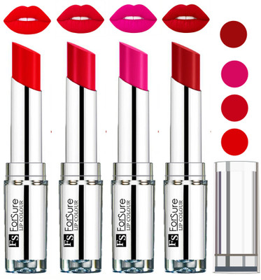 

Forsure Ruby Red,Rose Pink,Sweet Red,Hot Red VELVET MATTE LIPSTICK(Ruby Red,Rose Pink,Sweet Red,Hot Red)