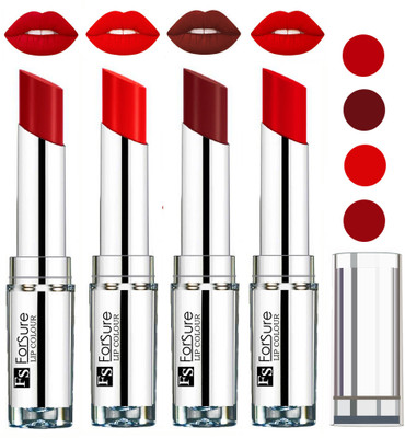 

Forsure Romantic Red,Orange,Wine,Sweet Red VELVET MATTE LIPSTICK(Romantic Red,Orange,Wine,Sweet Red)
