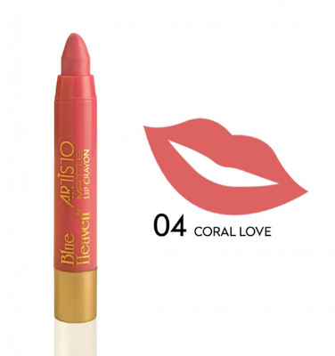 

Blue Heaven Artisto Velvet Matte Lip Crayon - 04 Coral Love(coral love)