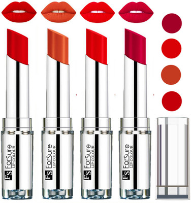 

Forsure Brick Nude,Hot Red,Magenta,Romantic Red VELVET MATTE LIPSTICK(Brick Nude,Hot Red,Magenta,Romantic Red)