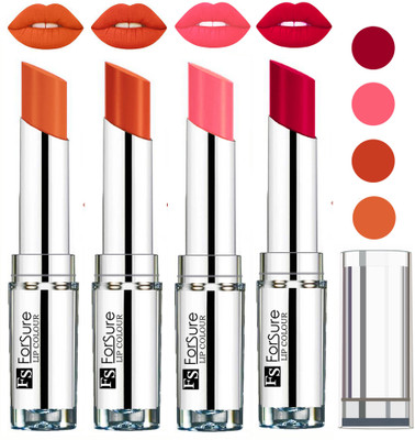 

Forsure Magenta,Peach,Nude,Brick Nude VELVET MATTE LIPSTICK(Magenta,Peach,Nude,Brick Nude, 16 g)