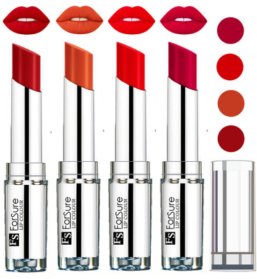 

Forsure Brick Nude,Hot Red,Magenta,Sweet Red VELVET MATTE LIPSTICK(Brick Nude,Hot Red,Magenta,Sweet Red)