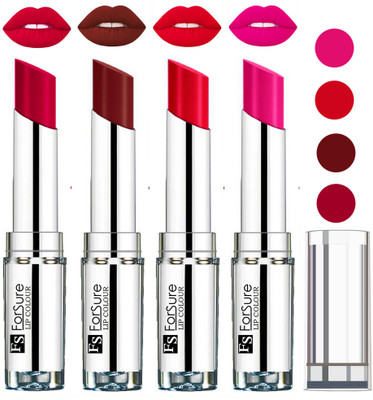 

Forsure Wine,Ruby Red,Rose Pink,Magenta VELVET MATTE LIPSTICK(Wine,Ruby Red,Rose Pink,Magenta)