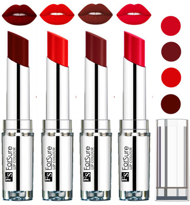 

Forsure Orange,Wine,Ruby Red,Maroon VELVET MATTE LIPSTICK(Orange,Wine,Ruby Red,Maroon)