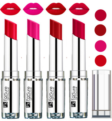 

Forsure Magenta,Ruby Red,Rose Pink,Sweet Red VELVET MATTE LIPSTICK(Magenta,Ruby Red,Rose Pink,Sweet Red, 16 g)