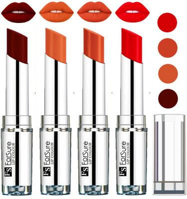 

Forsure Nude,Brick Nude,Hot Red,Maroon VELVET MATTE LIPSTICK(Nude,Brick Nude,Hot Red,Maroon)