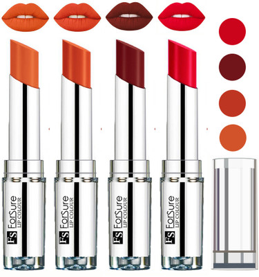 

Forsure Wine,Ruby Red,Nude,Brick Nude VELVET MATTE LIPSTICK(Wine,Ruby Red,Nude,Brick Nude)