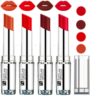 

Forsure Wine,Ruby Red,Brick Nude,Hot Red VELVET MATTE LIPSTICK(Wine,Ruby Red,Brick Nude,Hot Red)