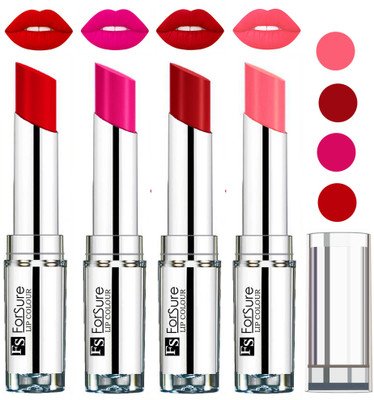 

Forsure Rose Pink,Sweet Red,Peach,Romantic Red VELVET MATTE LIPSTICK(Rose Pink,Sweet Red,Peach,Romantic Red)