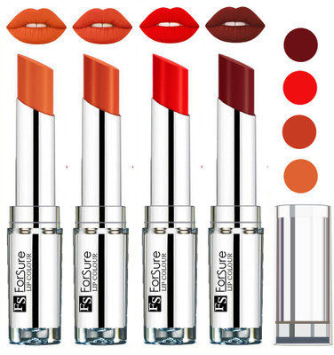 

Forsure Orange,Wine,Nude,Brick Nude VELVET MATTE LIPSTICK(Orange,Wine,Nude,Brick Nude)