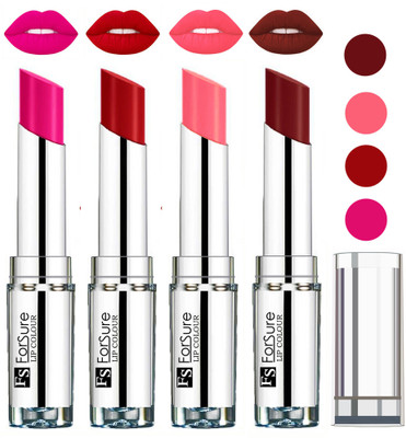 

Forsure Wine,Rose Pink,Sweet Red,Peach VELVET MATTE LIPSTICK(Wine,Rose Pink,Sweet Red,Peach)