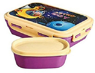 

Milton Fun Treat 2 Containers Lunch Box(900 ml), Multicolor