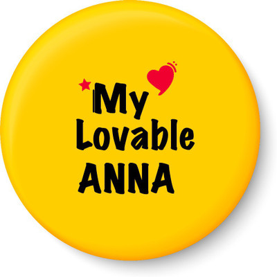 

Peacockride My Lovable ANNA Fridge Magnet Fridge Magnet Pack of 1