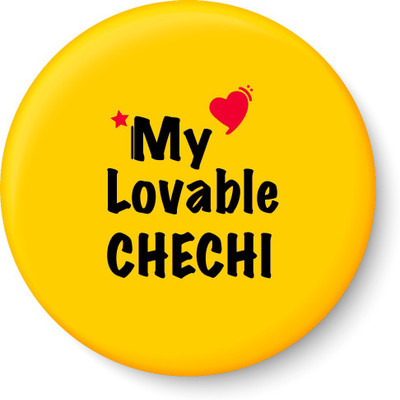 

Peacockride My Lovable CHECHI Fridge Magnet Fridge Magnet Pack of 1(Multicolor)
