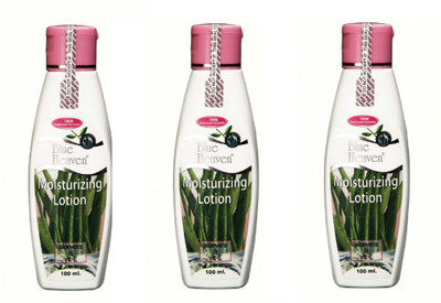 

Blue Heaven Moisturizing Lotion aloevera&vit-E pack of 3(300 ml)