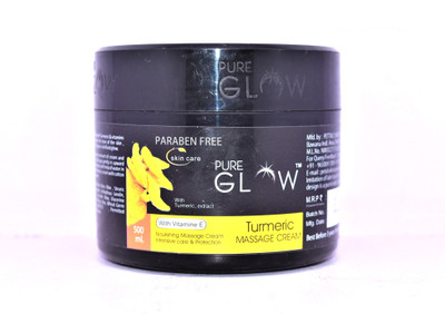 

PURE GLOW TURMERIC MASSAGE CREAM(500 ml)
