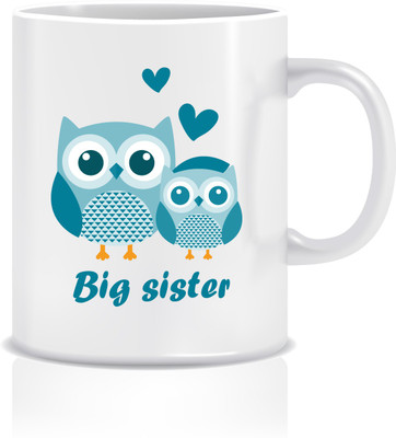 

Everyday Desire Big Sister ED056 Ceramic Mug(300 ml), Multicolor