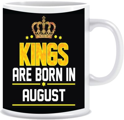 

Everyday Desire Kings are born in August ED042 Ceramic Mug(300 ml), Multicolor