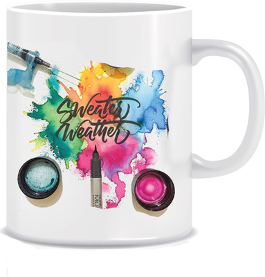 

Everyday Desire Sweater Weather ED037 Ceramic Mug(300 ml), Multicolor