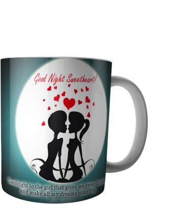 

RD Creations Specially Designs Good Night Wishes for Special People in Your Life PWMGN082017M26 Ceramic Mug(300 ml), Multicolor